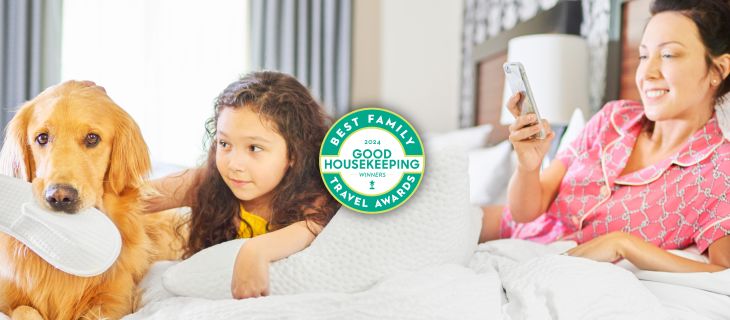 STAYPINEAPPLE HAS BEEN SELECTED AS A GOOD HOUSEKEEPING 2024 FAMILY TRAVEL AWARDS WINNER