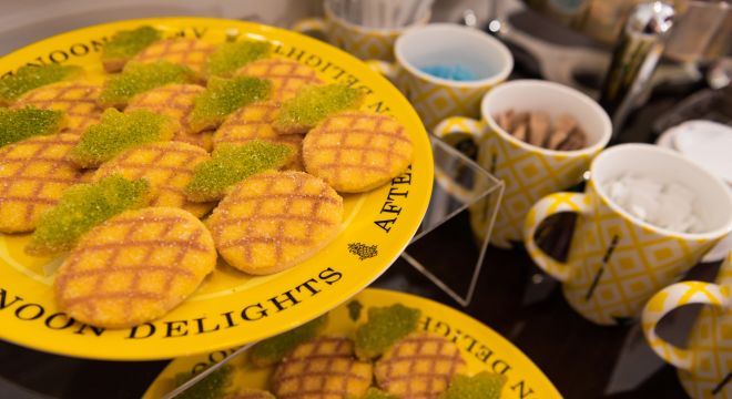 A Plate Of Food On A Table