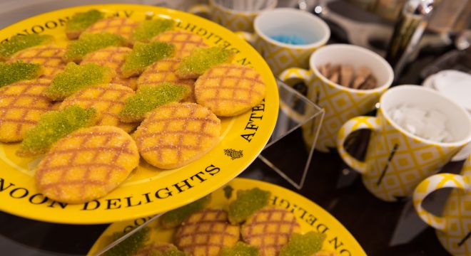 A Plate Of Food On A Table