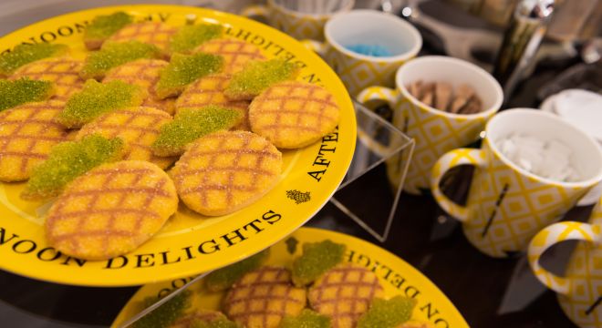 A Plate Of Food On A Table