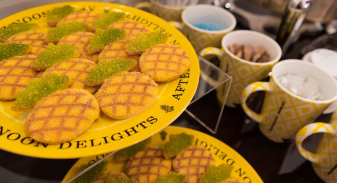 A Plate Of Food On A Table