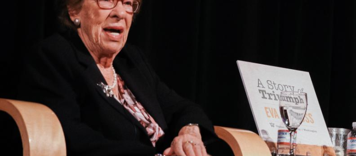 Eva Schloss had ‘courage and fortitude’ on display at UW