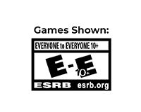 Game rating graphic showing ESRB rating: Everyone to Everyone 10+