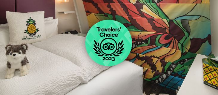 Staypineapple Celebrates all 10 of it's hotels receiving TripAdvisor 2023 Travelers' Choice Awards