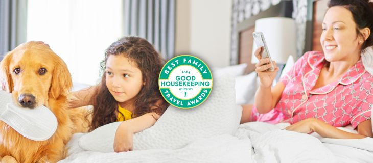 The Most Pet-Friendly Hotel Brand: Good Housekeeping's 2024 Family Travel Awards